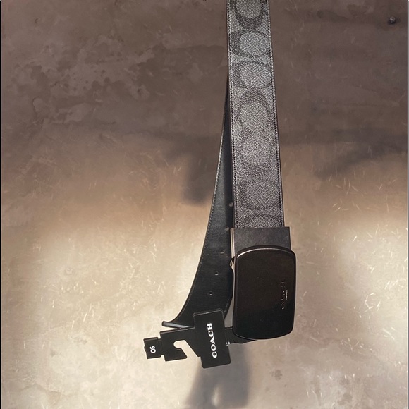 Coach signature PLAQUE BUCKLE REVERSIBLE BELT - Picture 3 of 9